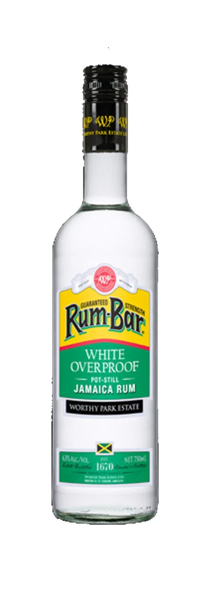 Rum Bar White Over Proof Pot Still Rum