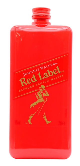 [BUY] Johnnie Walker Red Label Blended Scotch Whisky Pocket Bottle ...