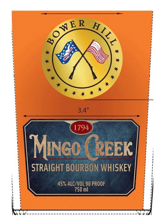 Bower Hill Mingo Creek Straight Bourbon Whisky