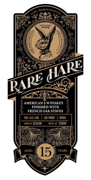 Rare Hare 15 Year Old French Oak Stave Finish American Whisky at CaskCartel.com
