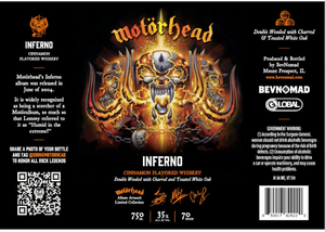 Motorhead Inferno Limited Edition Cinnamon Whiskey at CaskCartel.com