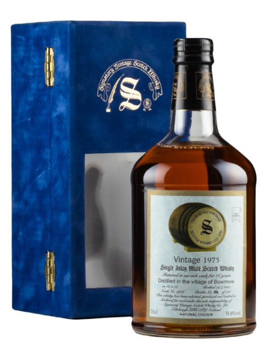 Bowmore 26 Year Old Signatory Vintage 1975 Single Malt Scotch Whisky | 700ML