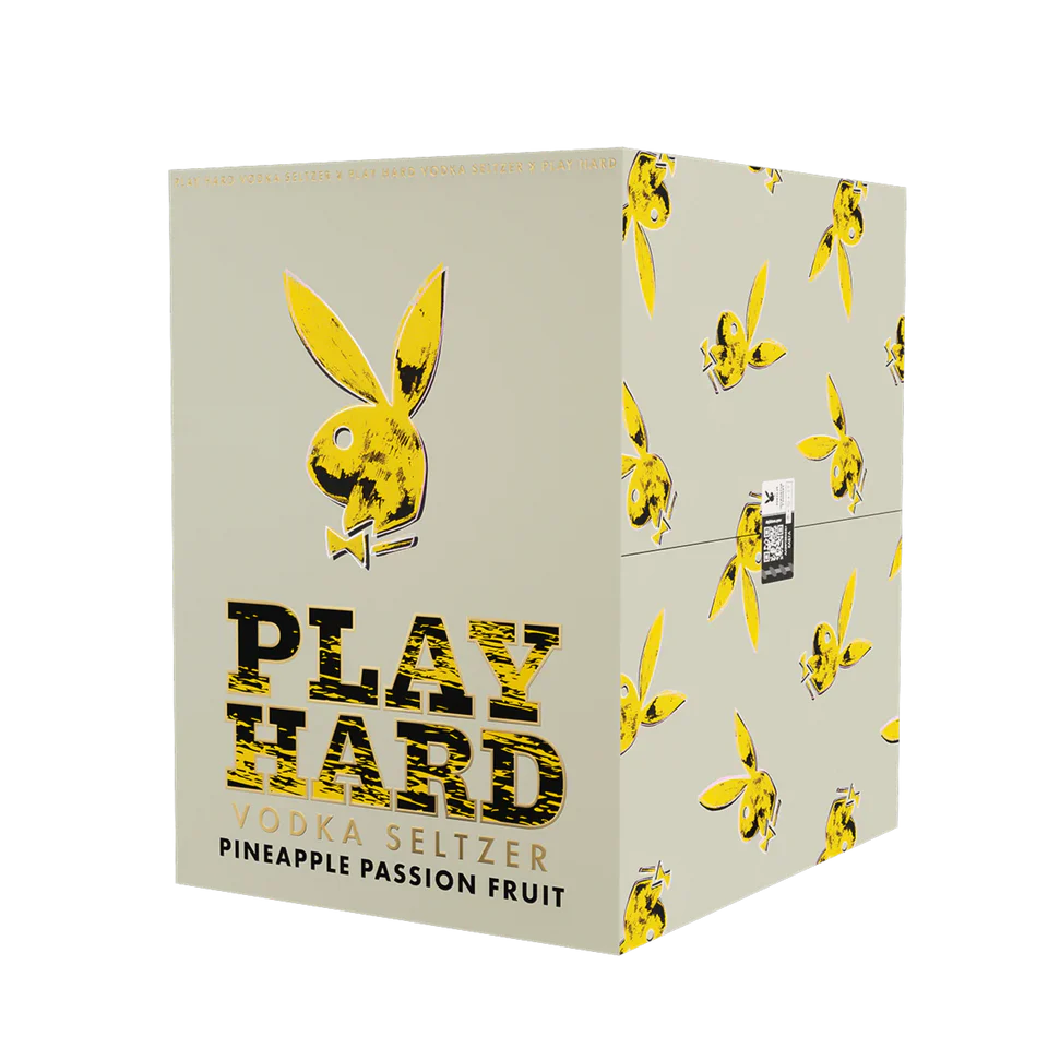 Play Hard | Pineapple Passion Fruit | Vodka Seltzer | (4)*355ML at CaskCartel.com
