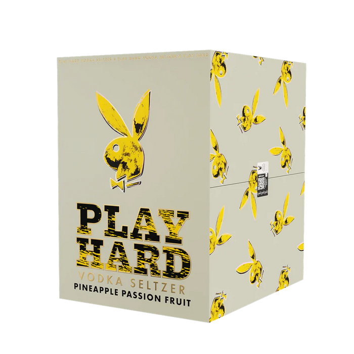 Play Hard | Pineapple Passion Fruit | Vodka Seltzer | (4)*355ML
