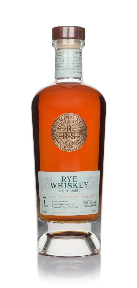 Roaming Road 7 Year Old Indiana Rye Whiskey | 700ML at CaskCartel.com