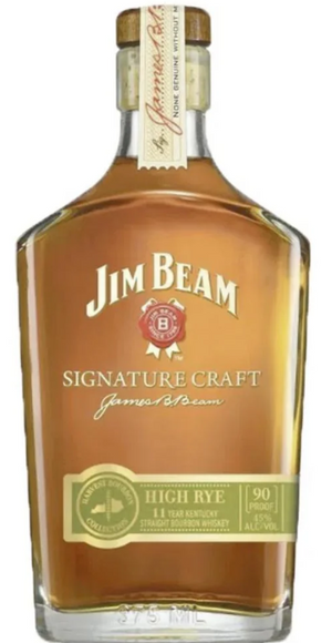 Jim Beam Signature Craft High Rye Straight Bounrbon Whiskey | 375ML at CaskCartel.com