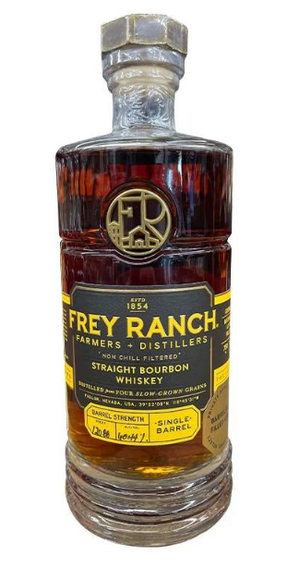 Frey Ranch SDBB Single Barrel - Barrel Strength Black and Yellow Straight Bourbon Whiskey at CaskCartel.com