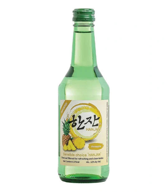 HanJan Pineapple Soju | 375ML at CaskCartel.com
