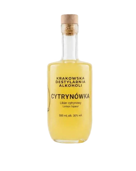Krakowska Alcohols Distillery Lemon Vodka | 500ML at CaskCartel.com