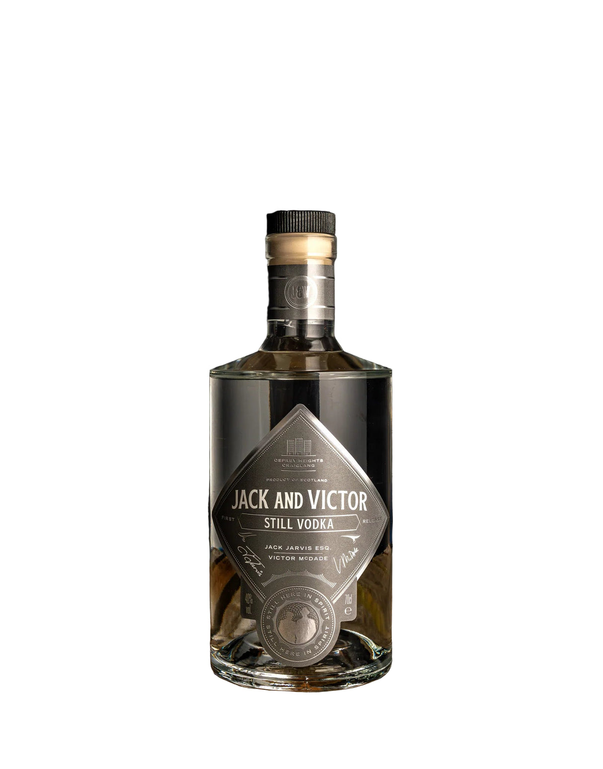Jack and Victor Still Vodka | 700ML at CaskCartel.com