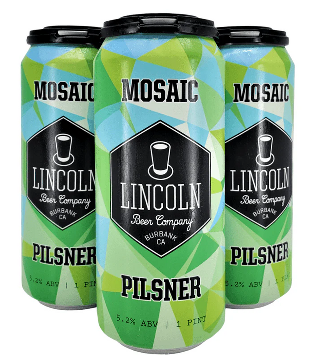 Lincoln Beer Co. Mosaic Pilsner Beer | (4)*473ML at CaskCartel.com