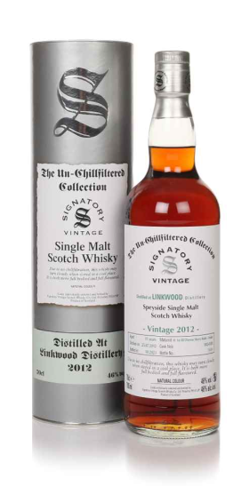 Linkwood 11 Year Old 2012 (casks 102 & 103) - Un-Chillfiltered Collection (Signatory) Single Malt Scotch Whisky | 700ML