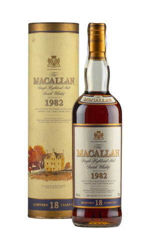 Macallan 18 Year Old 1982 Single Highland Malt Scotch Whisky | 700ML at CaskCartel.com