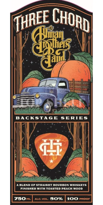 Three Chord The Allman Brothers Band Bourbon Whiskey at CaskCartel.com
