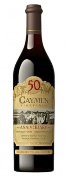 2022 | Caymus Vineyards | 50th Anniversary Cabernet Sauvignon at CaskCartel.com