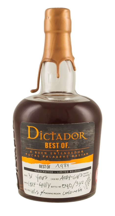 Dictador 31 Year Old 1984 Single Cask at CaskCartel.com