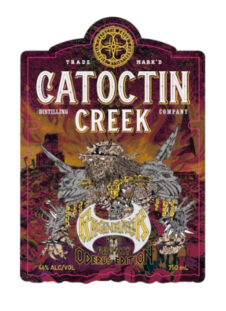 Catoctin Creek GWAR Ragnarok Oderus Edition Rye Whiskey