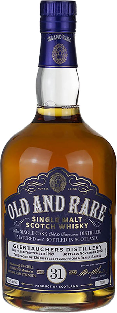 Glentauchers 1989 (Hunter Laing) Old & Rare 31 Year Old 2020 Release Single Malt Scotch Whisky | 700ML at CaskCartel.com