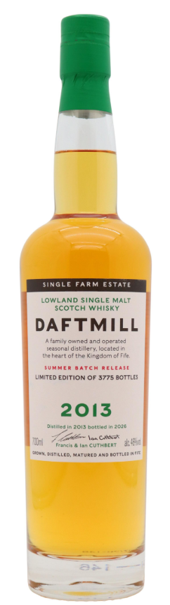 Daftmill Summer Batch 2026 Release 12 Year Old · 2013 Vintage Single Malt Scotch Whisky | 700ML at CaskCartel.com