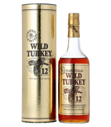 Wild Turkey 12 Year Old 1991 Gold Foil Kentucky Straight Bourbon Whiskey at CaskCartel.com