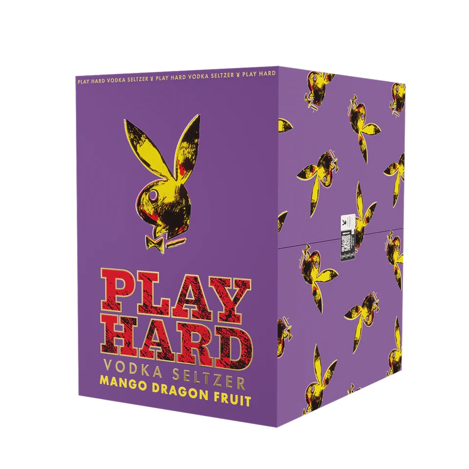 Play Hard | Mango Dragon Fruit | Vodka Seltzer | (4)*355ML at CaskCartel.com