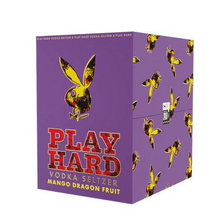 Play Hard | Mango Dragon Fruit | Vodka Seltzer | (4)*355ML at CaskCartel.com