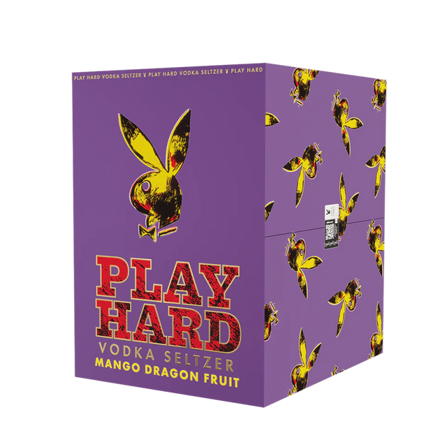 Play Hard | Mango Dragon Fruit | Vodka Seltzer | (4)*355ML at CaskCartel.com