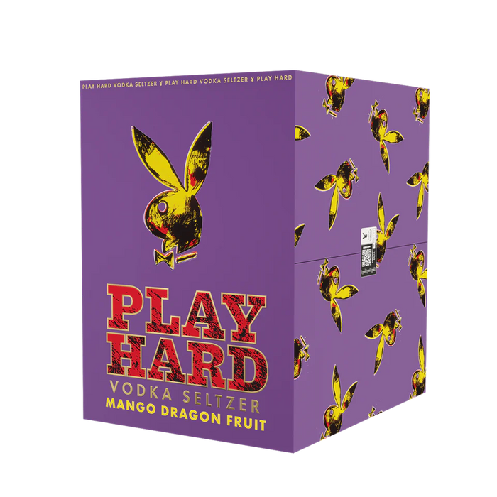 Play Hard | Mango Dragon Fruit | Vodka Seltzer | (4)*355ML