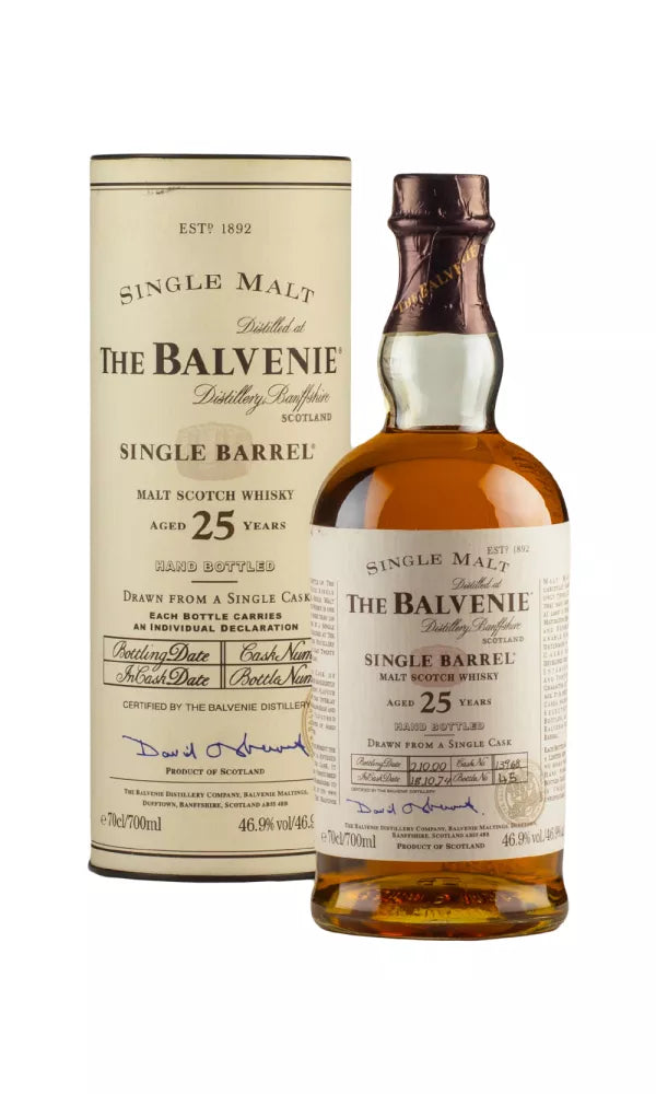 Balvenie 25 Year Old Single Barrel #13968 1974 Single Malt Scotch Whisky | 700ML at CaskCartel.com