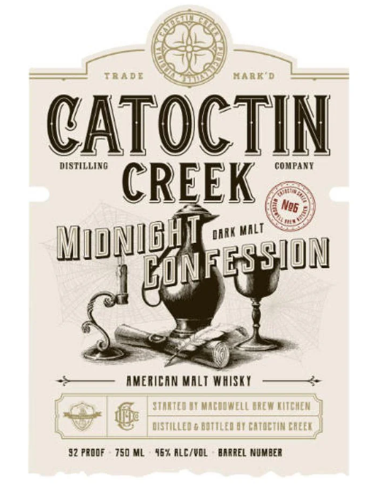 Catoctin Creek Midnight Confession American Malt Whisky