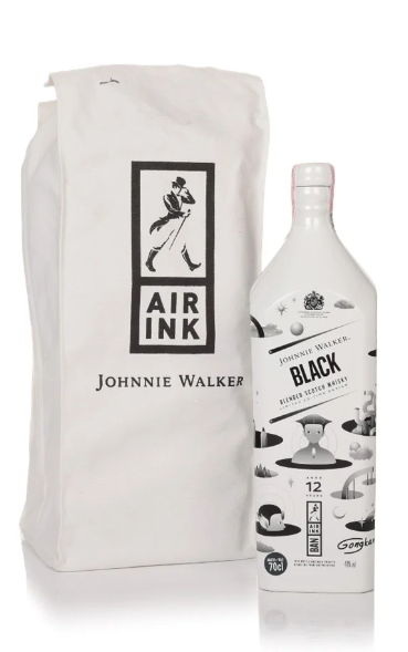 Johnnie Walker 12 Year Old Black Bangkok Air-Ink Blended Scotch Whisky | 700ML at CaskCartel.com