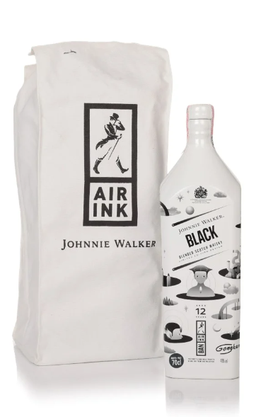 Johnnie Walker 12 Year Old Black Bangkok Air-Ink Blended Scotch Whisky | 700ML