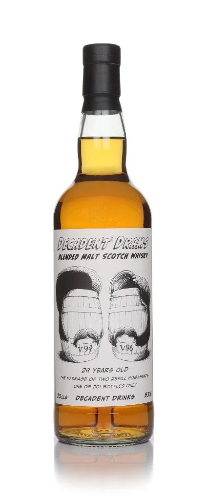 Sideburn 29 Year Old - Decadent Drams (Decadent Drinks) Blended Malt Scotch Whisky | 700ML at CaskCartel.com