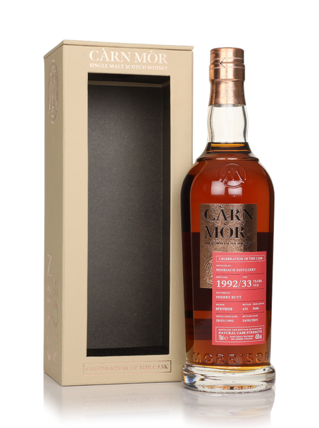Benriach 33 Year Old 1992 - Celebration of the Cask (Càrn Mòr) Single Malt Scotch Whisky | 700ML at CaskCartel.com