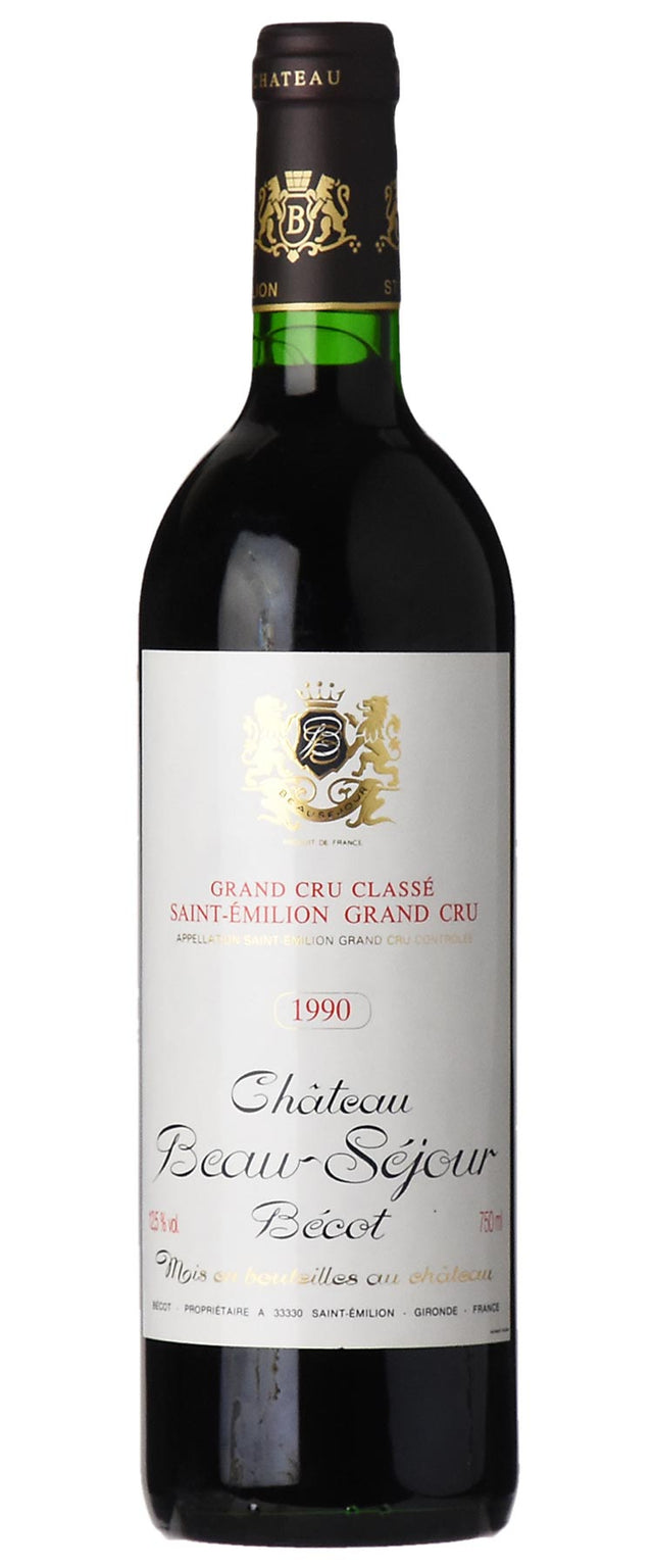 1990 | Chateau Beau-Sejour Becot | Saint-Emilion Grand Cru at CaskCartel.com