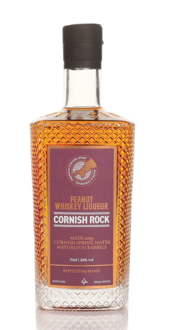 Cornish Rock Peanut Whiskey Liqueur | 700ML at CaskCartel.com