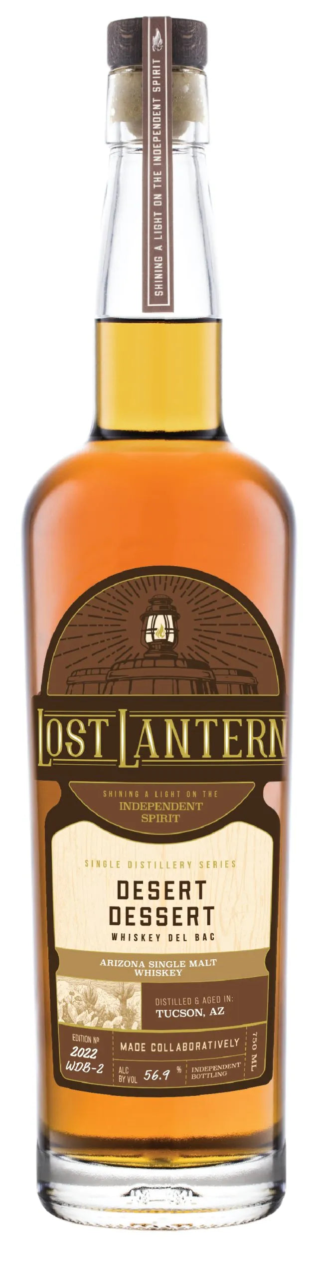 Lost Lantern "Desert Dessert" Whiskey Del Bac Arizona Single Malt at CaskCartel.com