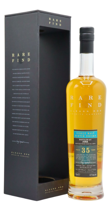 Jura Gleann Mor Rare Find Single Cask #8890 35 Year Old 1989 Vintage Single Malt Scotch Whisky | 700ML at CaskCartel.com
