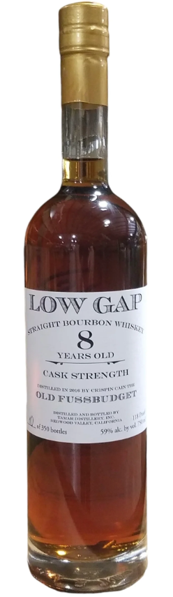 Low Gap Old Fussbudget 8 Year Old Cask Strength Straight Bourbon Whiskey at CaskCartel.com