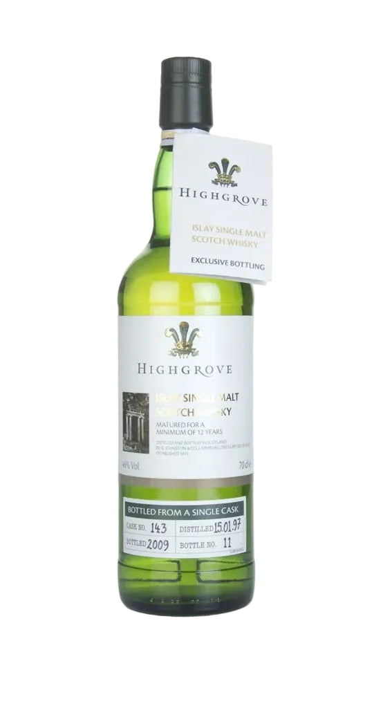 Laphroaig 12 Year Old 1997 Cask #143 - Highgrove Single Malt Scotch Whisky | 700ML at CaskCartel.com
