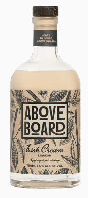 Above Board Irish Cream Liqueur at CaskCartel.com