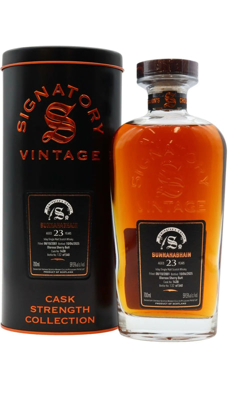Bunnahabhain Signatory Vintage Symington’s Choice #1436 Whisky 23 Year Old Single Malt Scotch Whisky | 700ML at CaskCartel.com