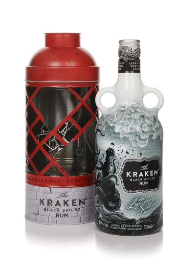 The Kraken Legendary Survivor Series - The Lighthouse Keeper Black Spiced Rum | 700ML