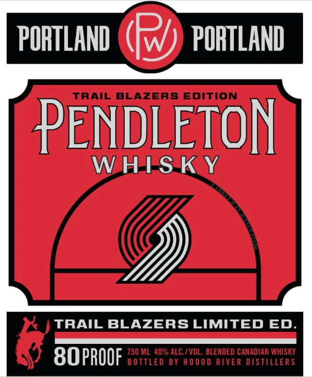 Pendleton Portland Trail Blazers Limited Edition Whisky at CaskCartel.com