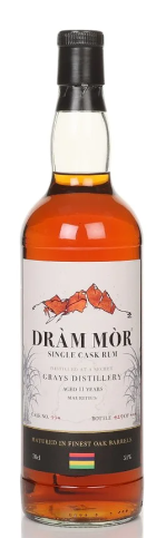Secret Grays 11 Year Old Cask #994 - Dram Mor Rum | 700ML