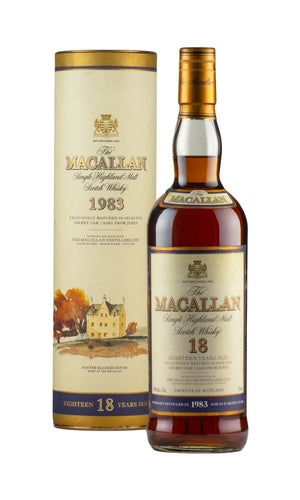 Macallan 18 Year Old 1983 Single Highland Malt Scotch Whisky at CaskCartel.com