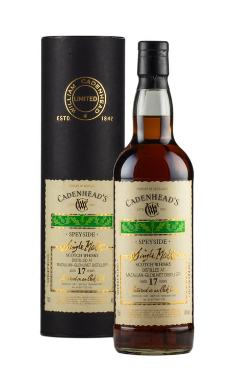 Macallan 17 Year Old Cadenheads 1987 Single Malt Scotch Whisky | 700ML at CaskCartel.com