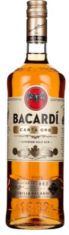 Bacardi Carta Oro | 1L at CaskCartel.com
