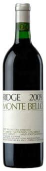 2009 | Ridge Vineyards | Monte Bello at CaskCartel.com