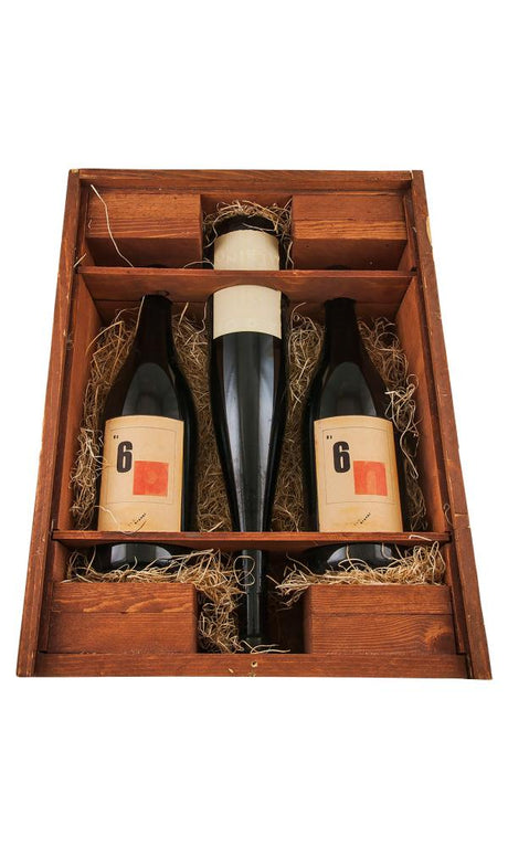 2001 | Sine Qua Non | Albino/No 6 Pinot Noir Set ((1)* Albino, (2)* No 6 Pinot Noir) (Magnum) at CaskCartel.com